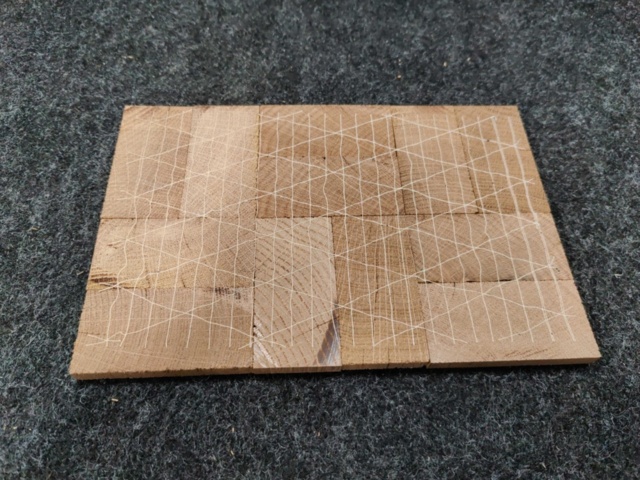1536883-9 Solid End Timber Flooring/Log Flooring Oak 640x320x8 mm (approx. 142.17 sq m)