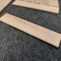 1537336-9 Solid herringbone/single-strip parquet Oak Bjelin Rustic 300x60x10 mm (approx. 151.20 sq m)