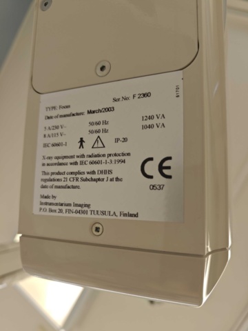 1400736-18 Röntgenenheter 2 st, med en sensor och mjukvara - Instrumentarium Imaging Focus