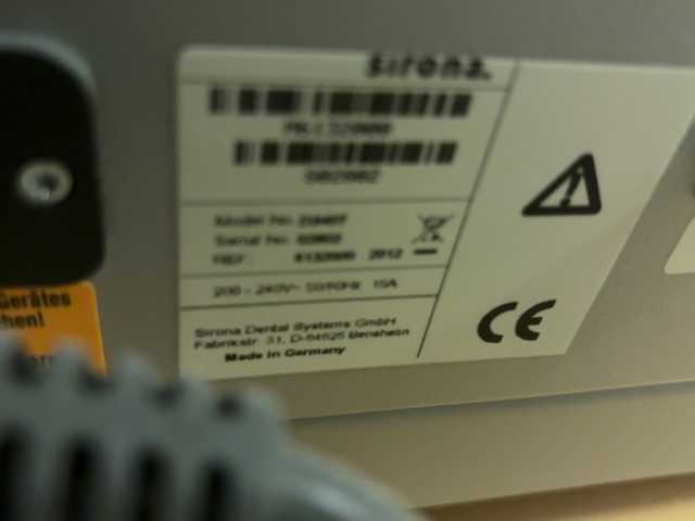1373515-17 Cerec-utrustning - Sirona CEREC AC / MC XL med ugn Ivoclar Programat EP 5000 -2010