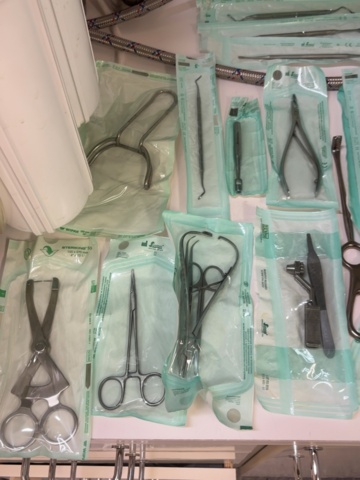 1373519-6 Samling med tandvårdsinstrument