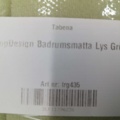1537125-7 Hemtextilier och solsegel - 4Living, Tabena, badrumsmattor, garn