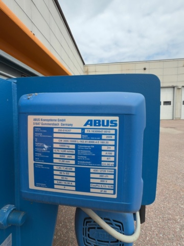 1529751-28 Traverskran med telfer och radiostyrning - ABUS ELV - 2009