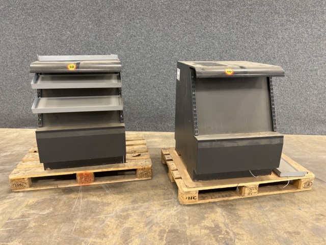 1528634-15 2 benches/cabinets