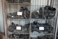 1373139 Samling med rördelar och byggmaterial