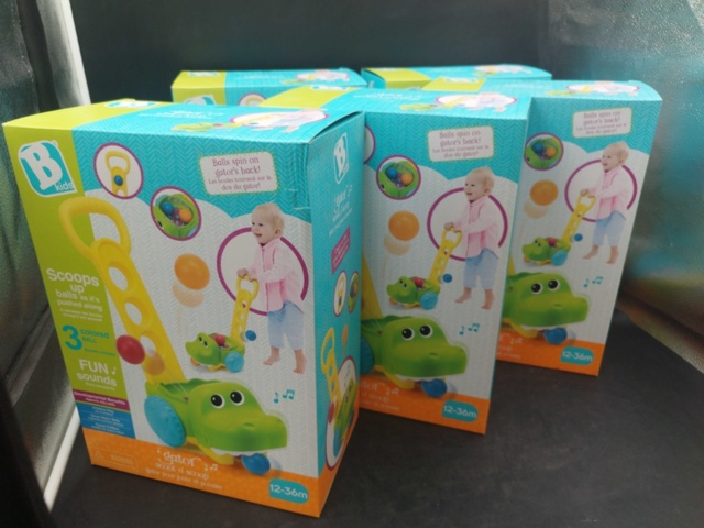 1537136-2 Aktivitetsleksak, 5 st - BKids, Gator Scoot N Scoop