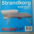 1537139-3 Strandkorgar - Holiday Fritid, med stativ, 45x29x21 cm