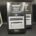 1537144-2 Kolgrill - 2 st, Mustang, rostfritt stål, 43,5 x 25,5 cm