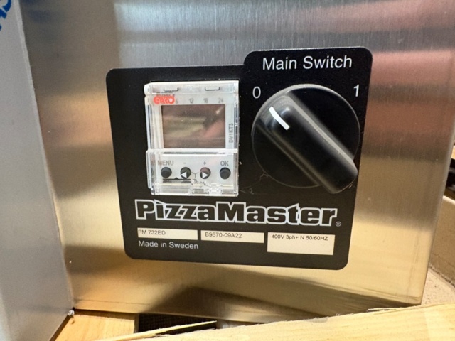 1535771-9 Ny/oanvänd pizzaugn dubbeldeck - PizzaMaster PM 732ED