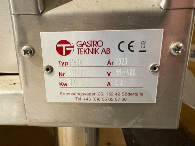1535777-10 Värmeskåp med tillbehör - Gastro Teknik AB 1630 -2023