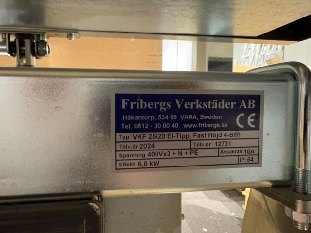 1535780-11 Stekbord - Fribergs Verkstäder Typ 1630 -2023