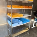1405924-4 Hylla för diskbackar med 6 st diskbackar