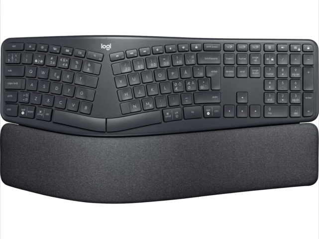 1527188-1 Trådlöst tangentbord Logitech ERGO K860
