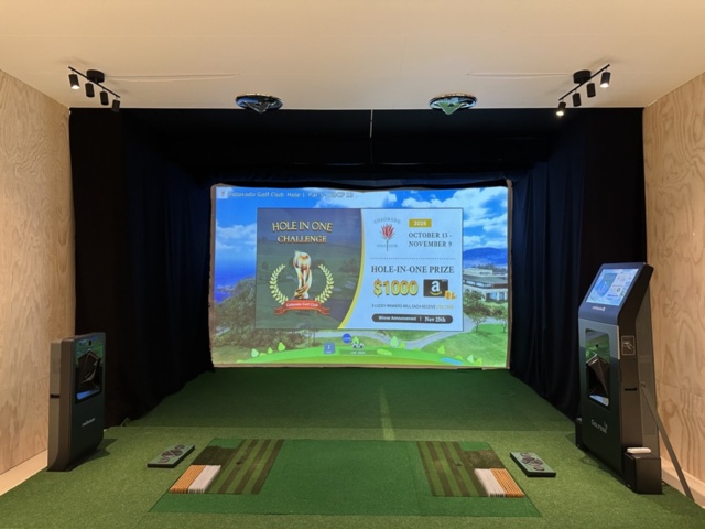 1284928-3 3 Golf simulators - Golfzone
