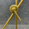 1538217-5 Table lamp "Lyktan", brass & green glass shade
