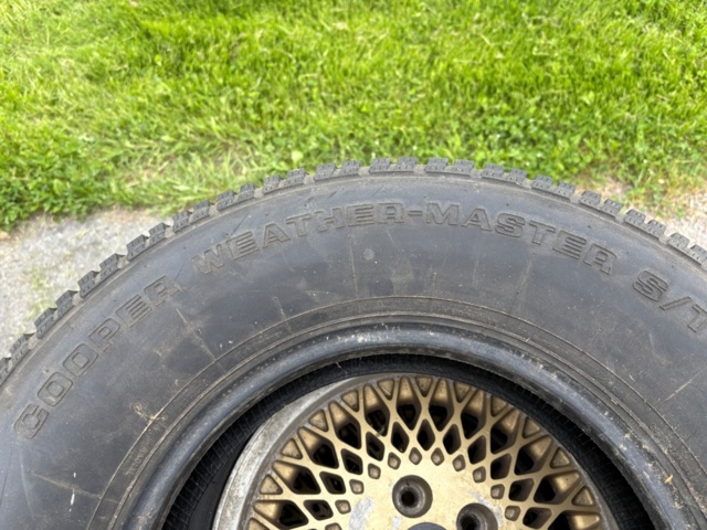 1535837-3 Kompletthjul 4 st med aluminiumfälgar Jeep Cherokee XJ