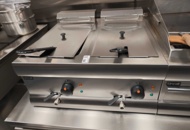 1485357 Dubbelfritös Lincat 2×9L, 600mm bänkmodell