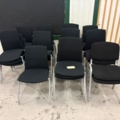 1535844-2 Konferensstolar med klädd sits och rygg - 29 st