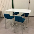 1535849-7 Barbord med 4 barstolar
