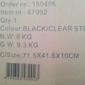 1537150-4 Serveringsvagn - Outfit, Sean