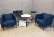 1482496 Collection of seating furniture and tables - Armchairs, bar stools, tables etc.