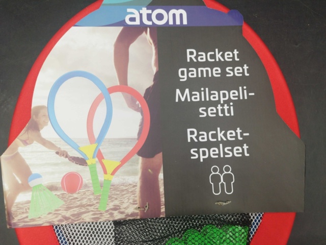 1537154-4 Racket game, 12 pcs - Atom, Giant