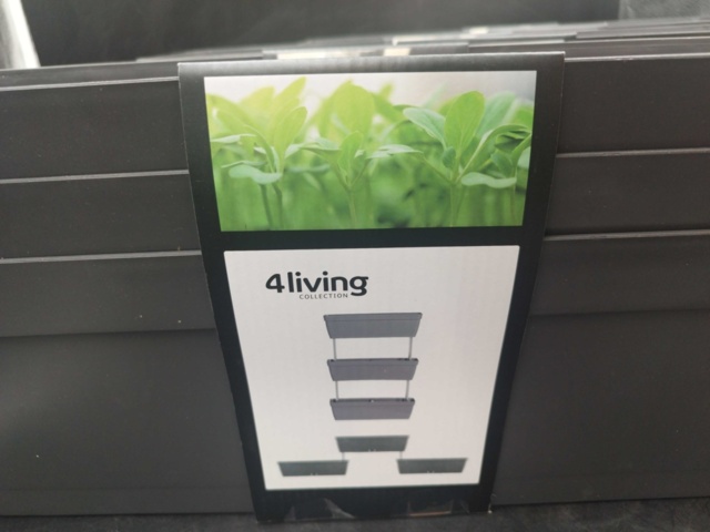 1537155-5 Trädgårdslåda, 3 x 3-pack - 4Living, balkongodling