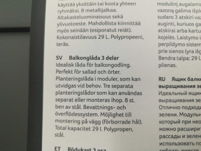 1537155-7 Trädgårdslåda, 3 x 3-pack - 4Living, balkongodling