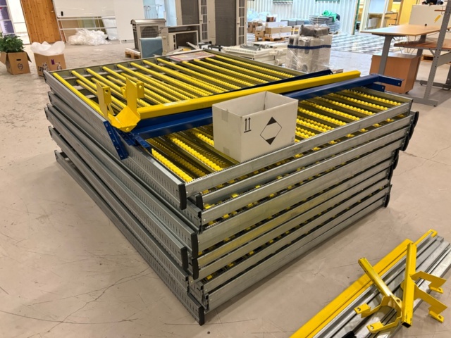 1535873-6 Pallställ med rullbanor och tillbehör - SSI Schäfer