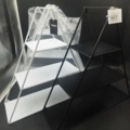 1537161-2 Hyllor, 3 st - 4Living, metallhylla triangelform