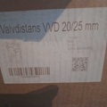 1538610-3 Arch spacers - approx. 900 pcs, VWD, 20/25 mm