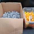 1538611-1 Blandat parti kabelklammer och kabelskydd - Plast