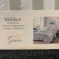 1538795-3 2 st Bäddset Cotton Grace, Royal Grön