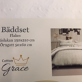 1538973-4 2 st Bäddset Cotton Grace, Flakes