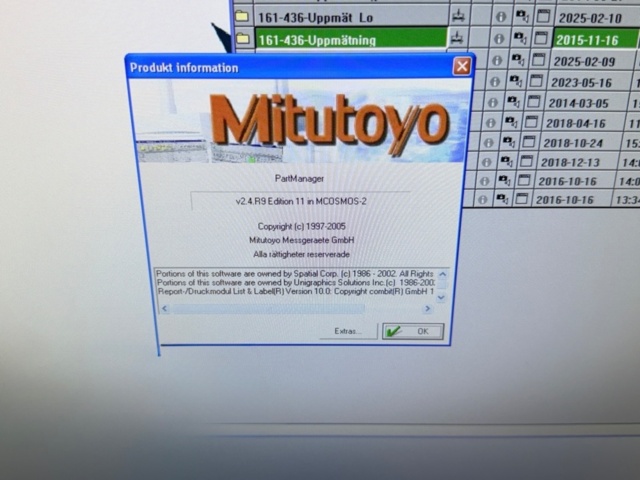 1411456-13 Koordinatmätmaskin med tillbehör - Mitutoyo Crysta-Apex C574 - kalibrerad