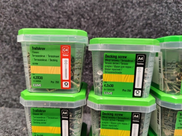 1526305-6 3500 pcs Trall screw 4.2x30mm, Essve