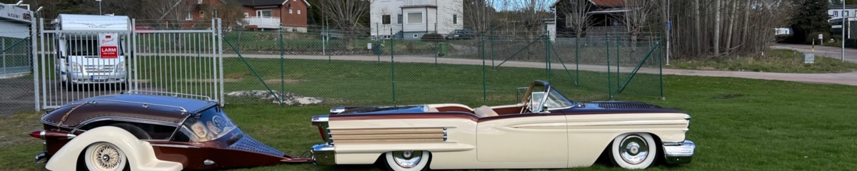 Bild som representerar auktionen - Avyttring Custom Oldsmobile Dynamic 88 Holiday Coupé 6.1 V8 Hydra-Matic