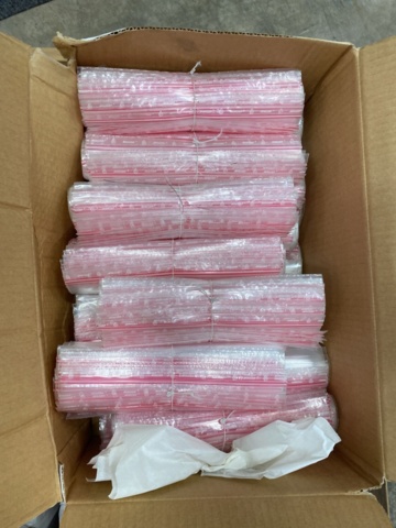 1539449-2 Approximately 6000 pcs Plastic bags 250*350mm