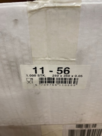 1539449-5 Approximately 6000 pcs Plastic bags 250*350mm