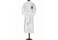 1539026 Morgonrock Grand Design Bomullsfrotté Vit, Strl S/M