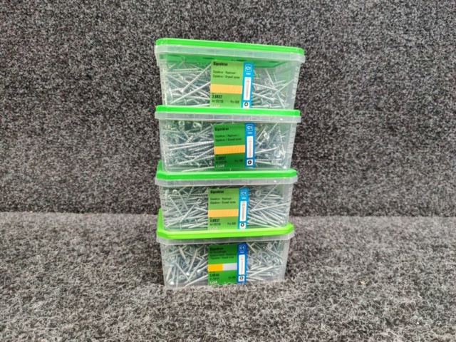 1539367-1 2400 pcs Drywall screws 3.9x57 & 3.9x40mm, Essve