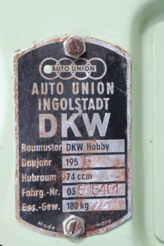 1514958-21 NV Hobby 70 kubik. 1955