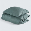 1536773-1 Duvet cover set Bamburino Bamboo/Cotton olive single
