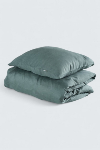 1536773-1 Duvet cover set Bamburino Bamboo/Cotton olive single