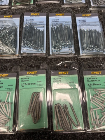 1536797-6 Sheet metal nails, nailing nails, staples, dowels from Fast