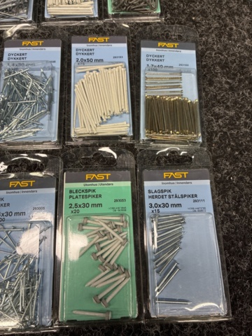 1536797-8 Sheet metal nails, nailing nails, staples, dowels from Fast