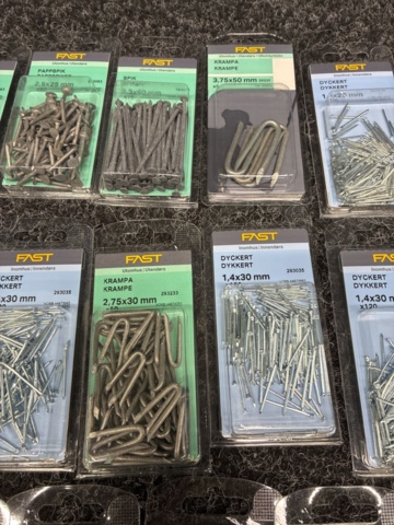 1536797-11 Sheet metal nails, nailing nails, staples, dowels from Fast