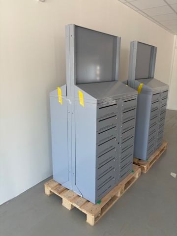1539477-4 Fastighetspostboxar x4 enheter - Boxicon