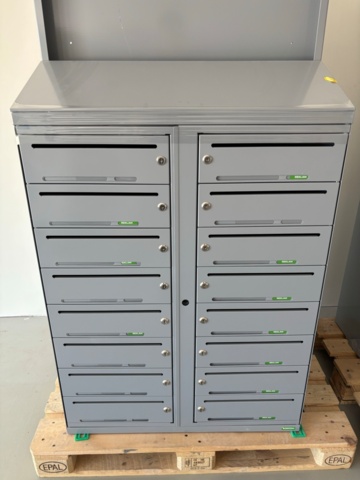 1539477-6 Fastighetspostboxar x4 enheter - Boxicon