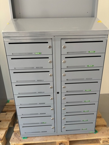 1539477-11 Fastighetspostboxar x4 enheter - Boxicon